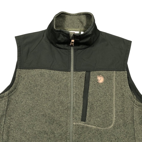 Men's Green Vest - Picture 3 of 11